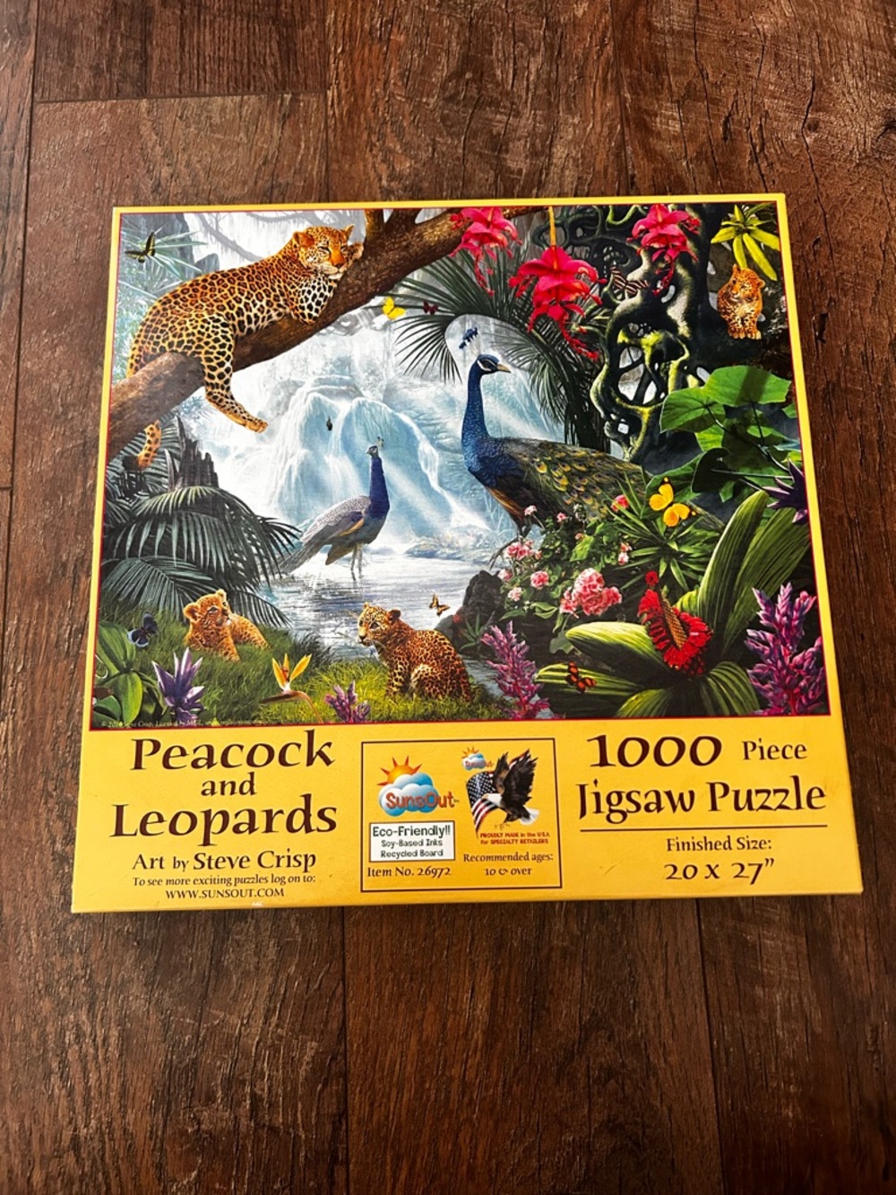 Leopard tropical puzzle